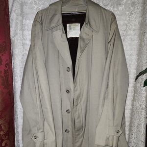 London Fog Classic Tan Trench Coat